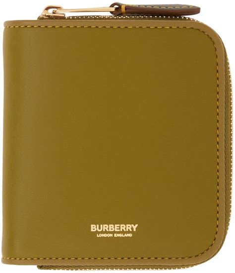 burberry green allington wallet in juniper green|Burberry Allington Leather Bifold Walletgreen .